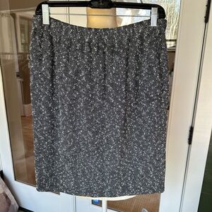 Elegant Black and White Women's Skirt